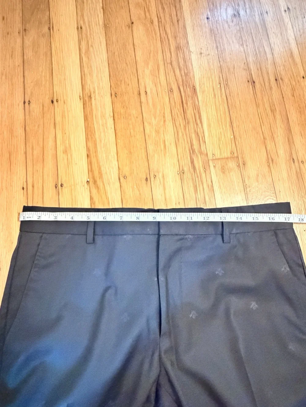Gucci Bee Embossed Monaco Slacks